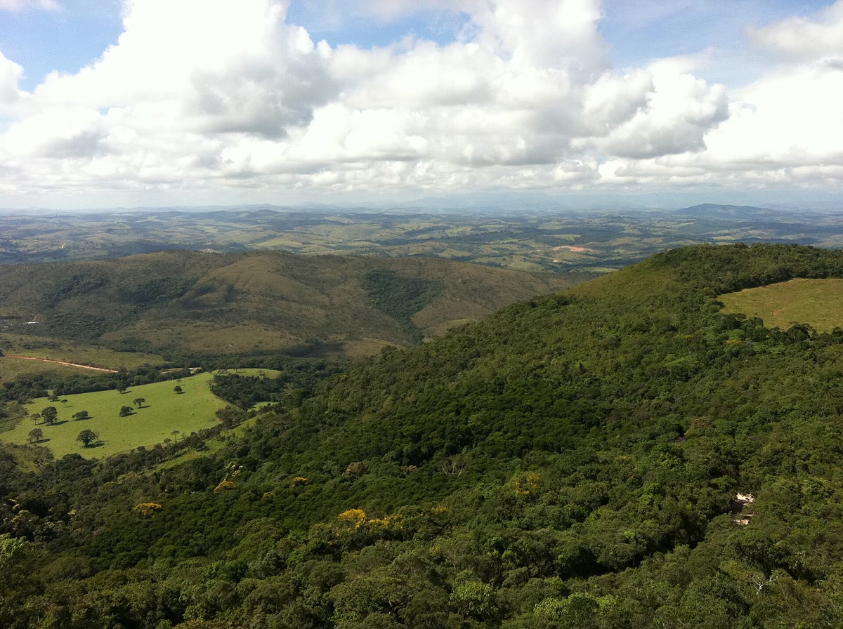 Vista da serra a partir de São Thomé das Letras